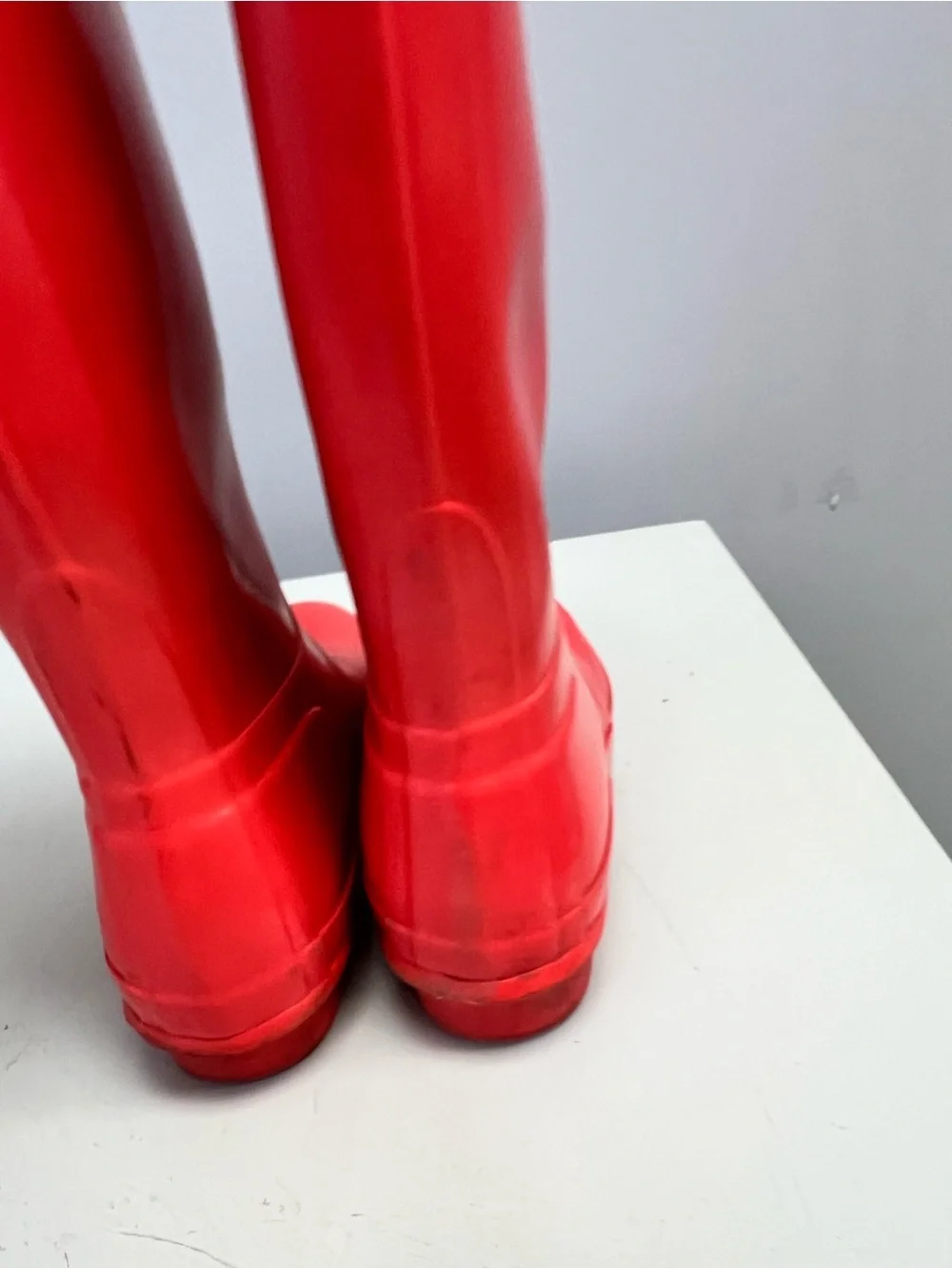 Hunter Tall Coral Rain / Work Boots Women’s 8